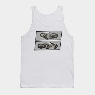 vintage old cars Tank Top